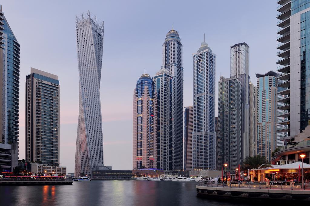 Dubai Marriott Harbour Hotel And Suites Eksteriør bilde